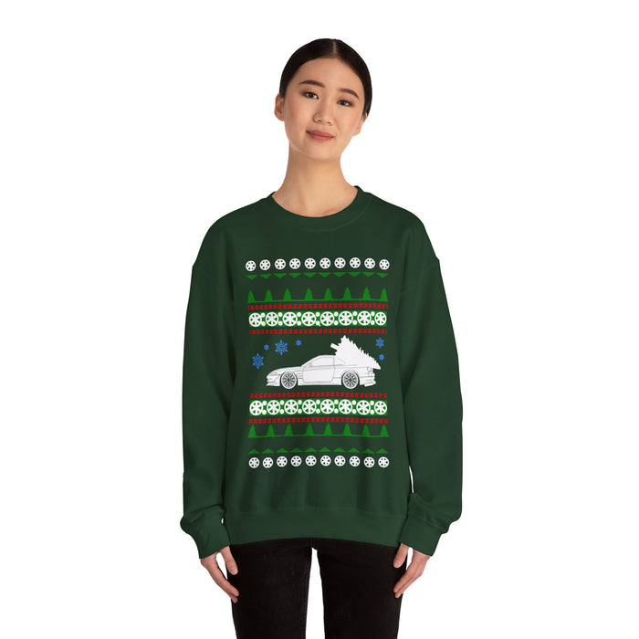 Nissan Silvia S15 Ugly Christmas Sweater Sweatshirt for Canadian Customers ONLY (prints and ships from within Canada)