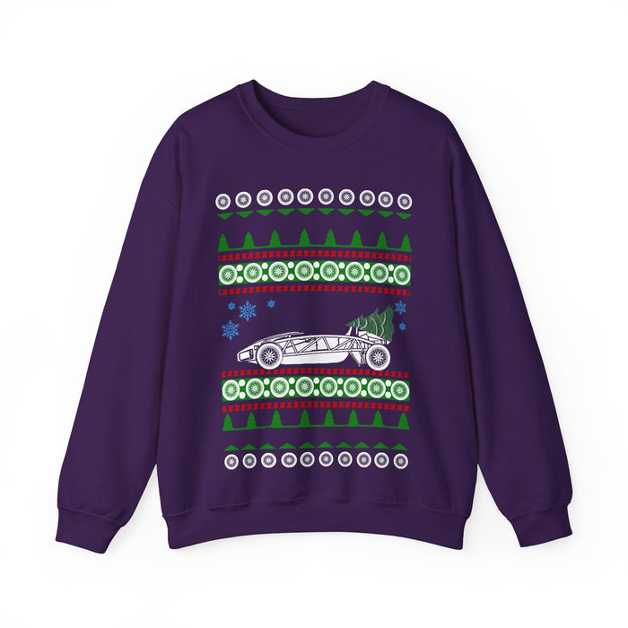 Ariel Atom style ugly christmas sweater jumper for UK customers only---this item prints and ships from within the UK
