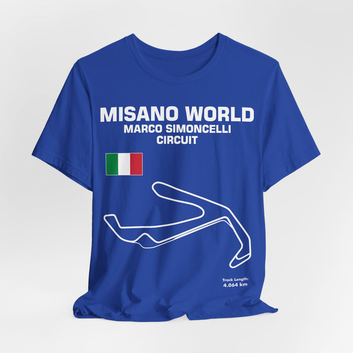 Track Outline Misano World Circuit for UK Customers ONLY--Prints and ships from the UK.