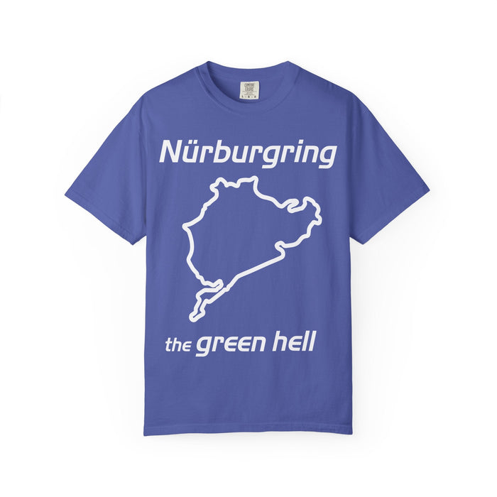 Comfort Colors Nurburgring The Green Hell "Die Grune Holle" Track Outline T-shirt