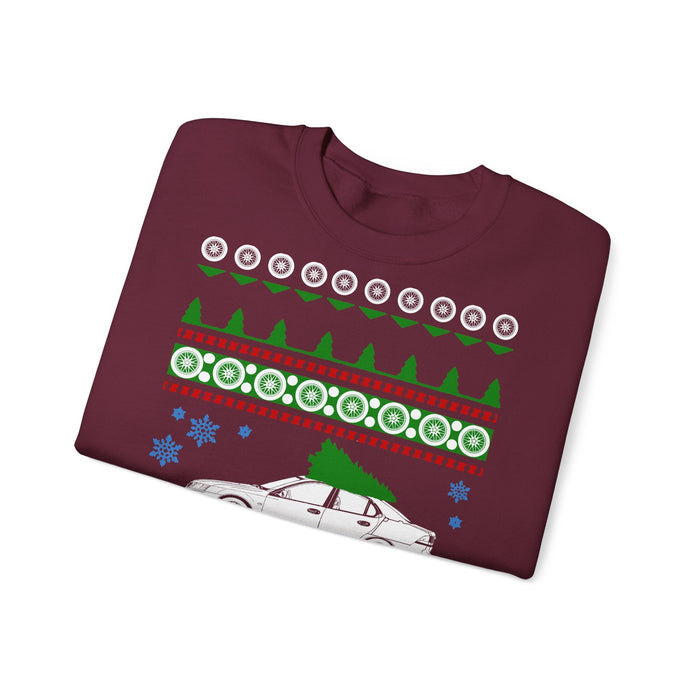 Saab 9-3 Ugly Christmas Sweater Sweatshirt for European Customers ONLY---Item prints and ships from within Europe
