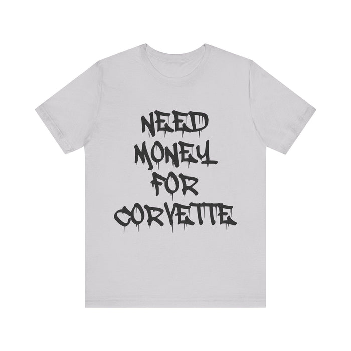 Need Money for Corvette T-shirt for European Customers ONLY--Prints and ships from within Europe