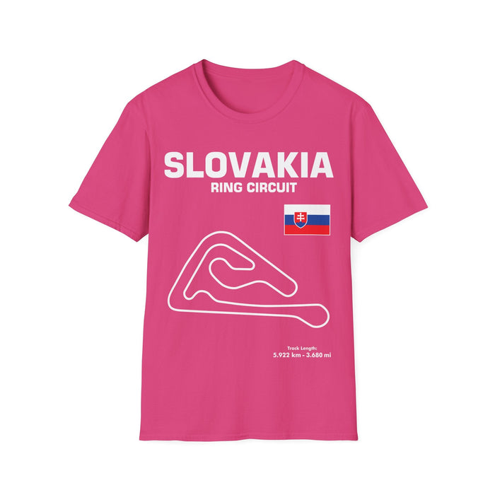 Slovakia Ring Circuit Track Outline for customers in the UK only--Prints and ships from within the UK
