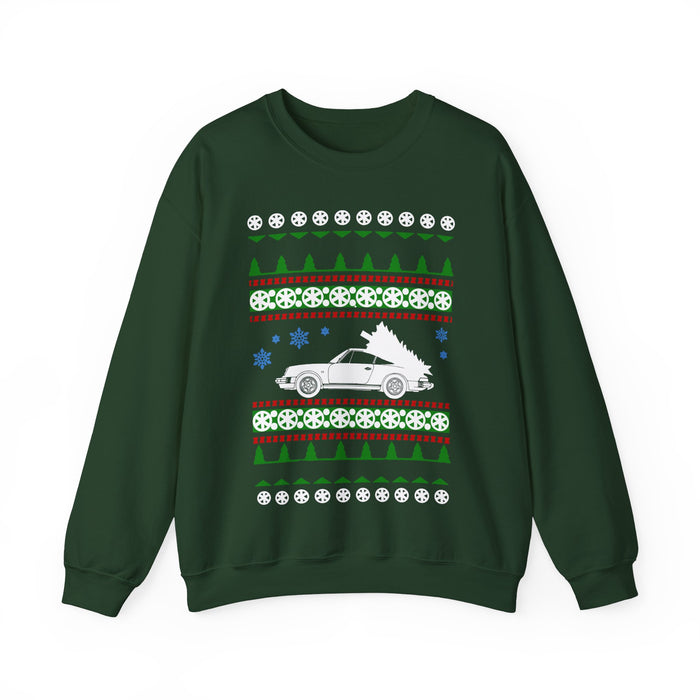 911 930 Turbo Ugly Christmas Sweater Jumper