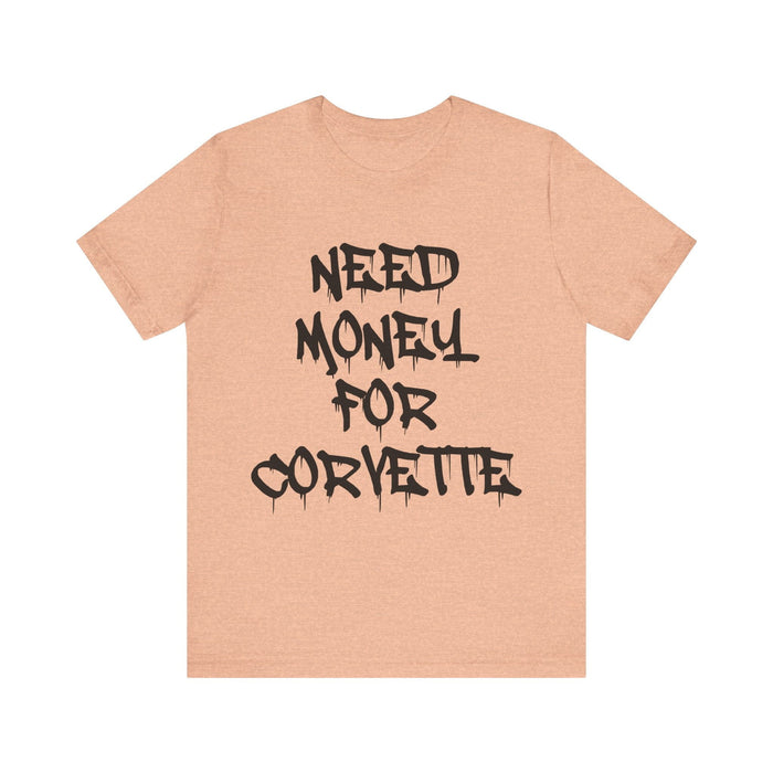 Need Money for Corvette T-shirt for European Customers ONLY--Prints and ships from within Europe