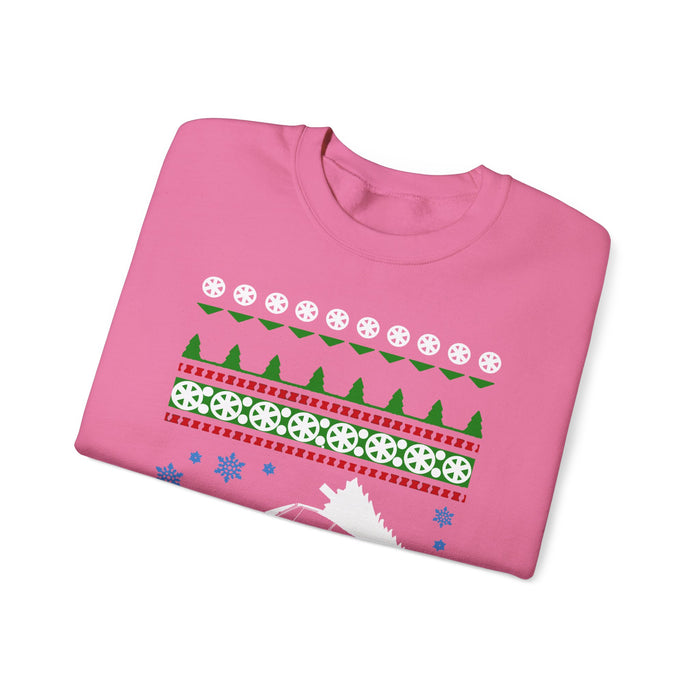 911 930 Turbo Ugly Christmas Sweater Jumper