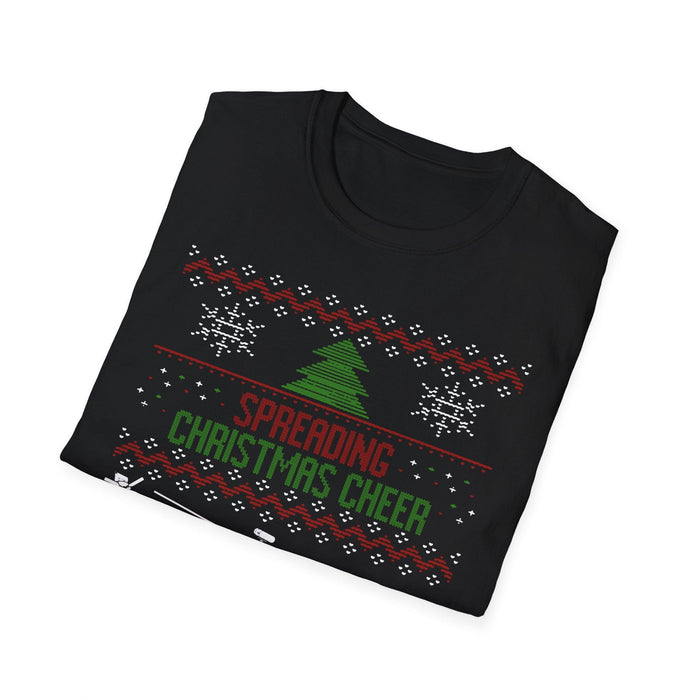 Apache Helicopter Ugly Christmas T-shirt for Australian and NZ customers ONLY---Prints in AUSTRALIA