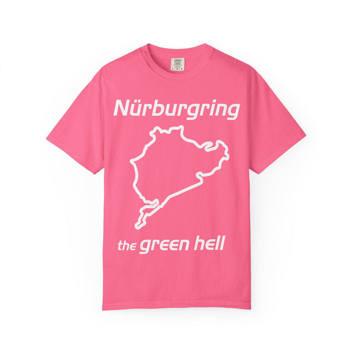 Comfort Colors Nurburgring The Green Hell "Die Grune Holle" Track Outline T-shirt