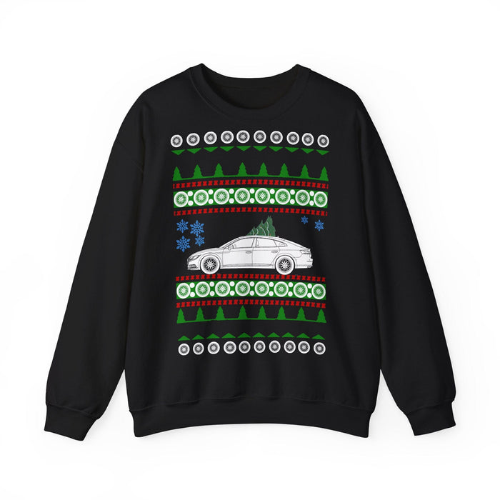 German Car like an Arteon Ugly Christmas Sweater for European Customers ONLY--Prints and ships from within Europe