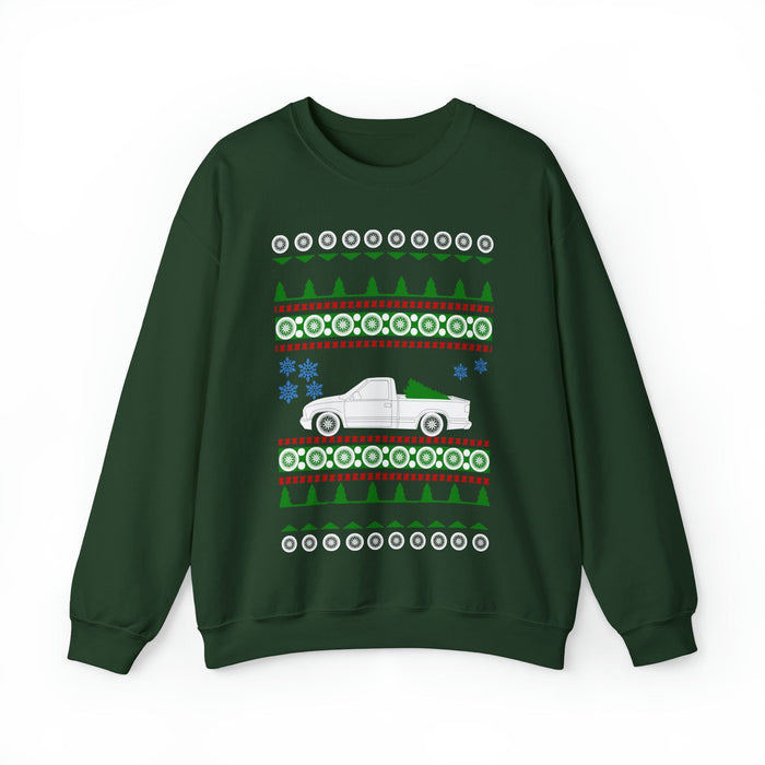 Chevy S10 2002 Truck Ugly Christmas Sweater Sweatshirt--only for Canadian Customers--prints and ships from within Canada