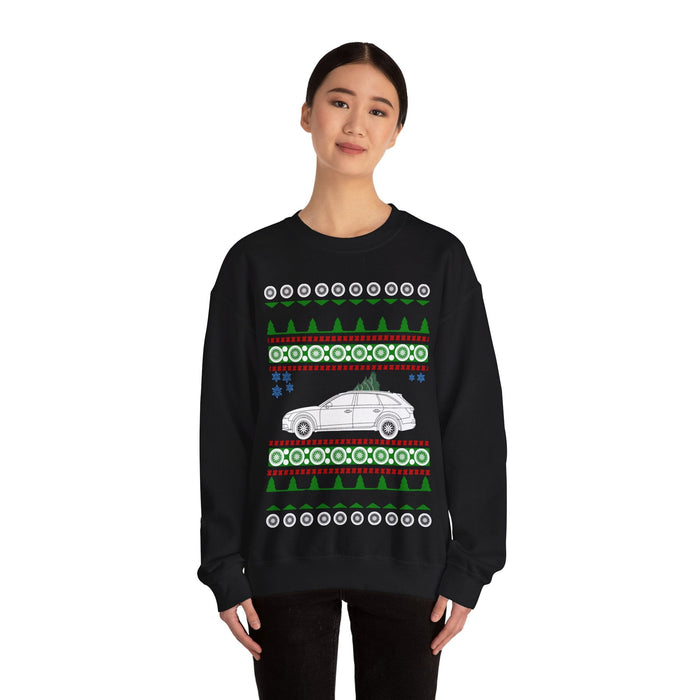 German Wagon like a 2017 A4 Allroad Ugly Christmas Sweater for UK Customers ONLY--Will print and ship from within the UK