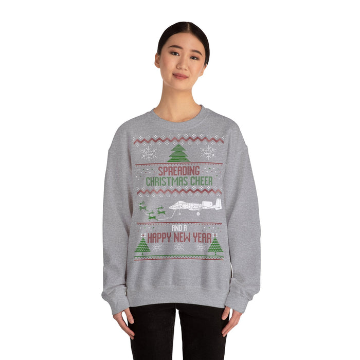 A10 A-10 Warthog ugly Christmas Sweater Sweatshirt for European Customers ONLY---item is printed and shipped from Germany