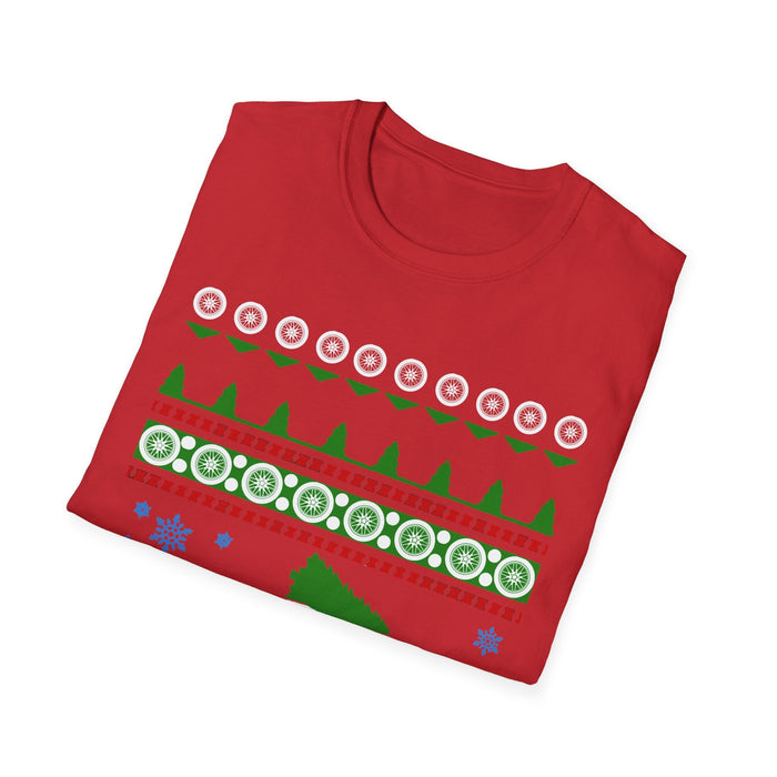Swedish Car like a 240 Ugly Christmas "sweater" t-shirt