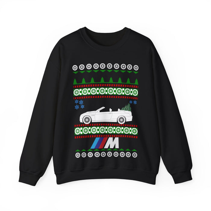 E93 M3 Convertible Ugly Christmas Sweater Sweatshirt "jumper" for UK customers ONLY--Prints and ships from within the UK