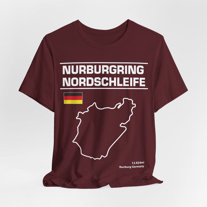 Nurburgring Nordschleife Short Sleeve T-shirt