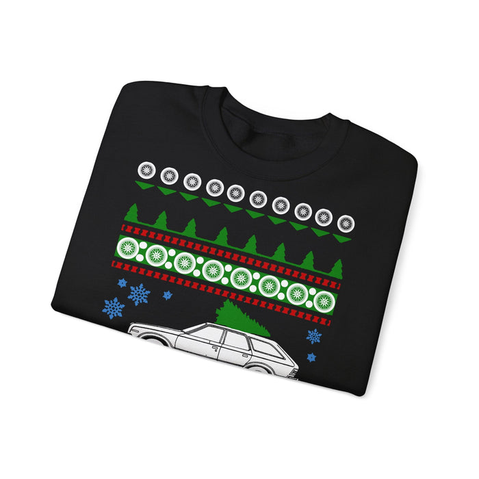 AMC Eagle Wagon 4x4 Ugly Christmas Sweater Sweatshirt for European Customers ONLY---This item prints and ships from Europe
