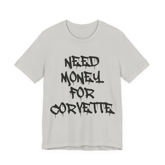 Need Money for Corvette T-shirt for European Customers ONLY--Prints and ships from within Europe