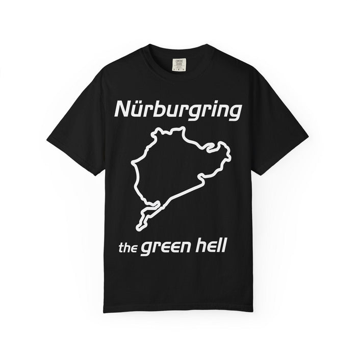 Comfort Colors Nurburgring The Green Hell "Die Grune Holle" Track Outline T-shirt