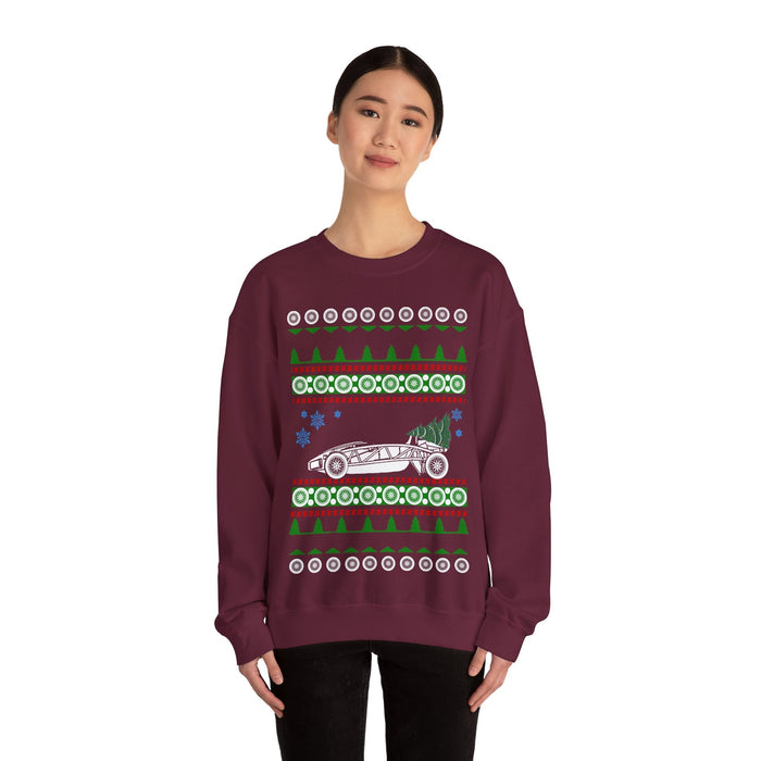 Ariel Atom style ugly christmas sweater jumper for UK customers only---this item prints and ships from within the UK