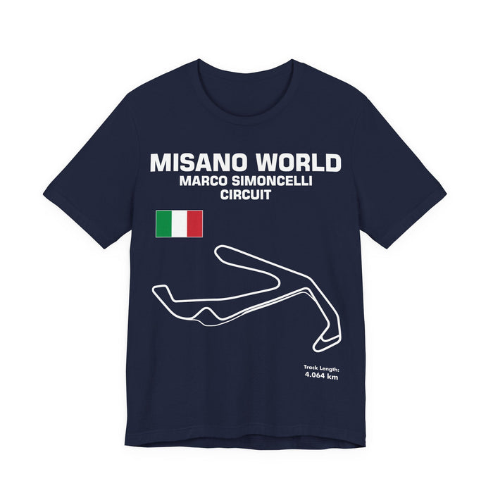 Track Outline Misano World Circuit for UK Customers ONLY--Prints and ships from the UK.
