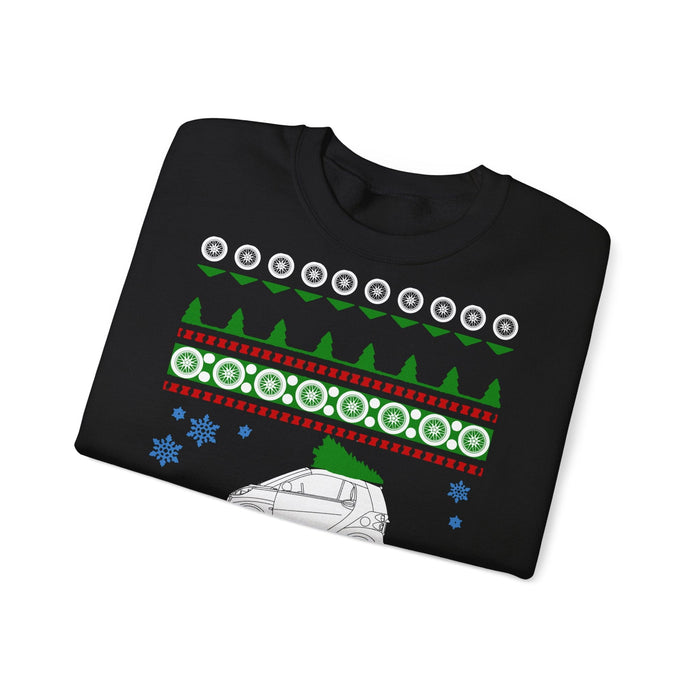 Smart Car Ugly Christmas Sweater For European Customers ONLY---Prints and ships from within Europe