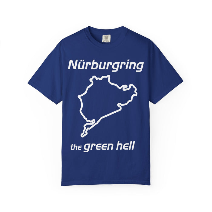 Comfort Colors Nurburgring The Green Hell "Die Grune Holle" Track Outline T-shirt