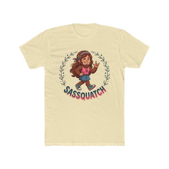 Sassquatch Funny Sassy T-Shirt — Humorous Bigfoot Graphic Tee