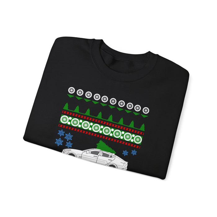 Korean Car like a Stinger Ugly Christmas Sweater Sweatshirt for Canadian Customers ONLY--This item with print and ship from within Canada