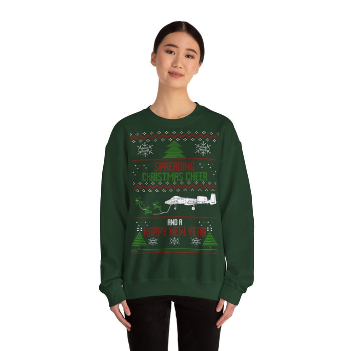 A10 A-10 Warthog ugly Christmas Sweater Sweatshirt for European Customers ONLY---item is printed and shipped from Germany