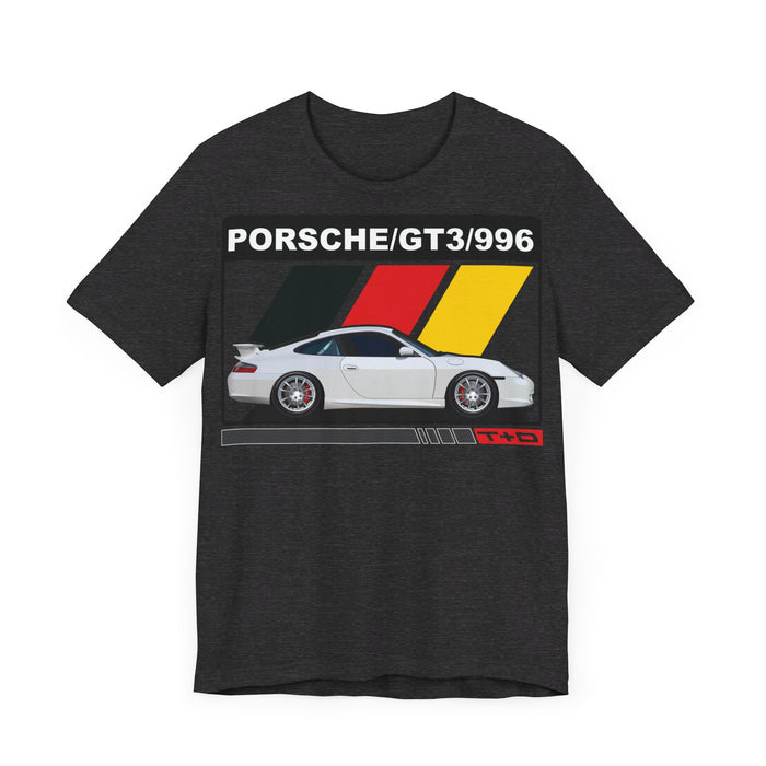 996 GT3 German Flag Stripes t-shirt for European customers only (prints and ships from within Germany)