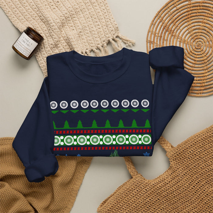 LR Discovery 2004 Ugly Christmas Sweater UK customers only--prints and ships from the UK
