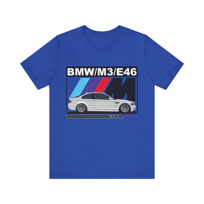 E46 M Stripes T-shirt (prints and ships from within Europe---only order if you reside in Europe)