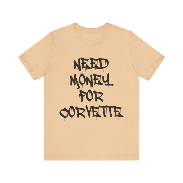 Need Money for Corvette T-shirt for European Customers ONLY--Prints and ships from within Europe