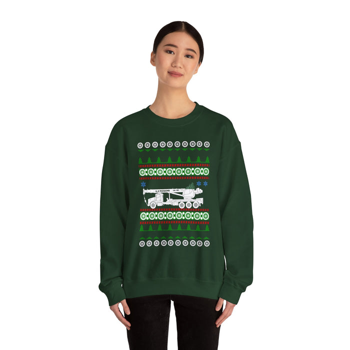 Crane Operator ugly christmas sweater for Canadian Customers ONLY--Prints and ships from within Canada