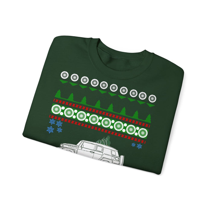 FJ Cruiser Ugly Christmas Sweater Sweatshirt for European Customers ONLY--This item prints and ships from within Europe