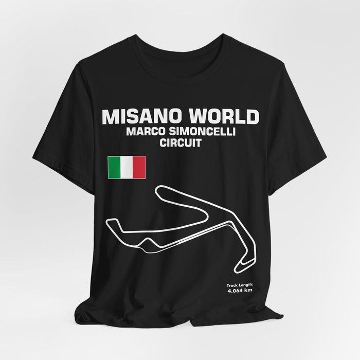 Track Outline Misano World Circuit for UK Customers ONLY--Prints and ships from the UK.