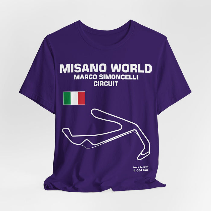 Track Outline Misano World Circuit for UK Customers ONLY--Prints and ships from the UK.