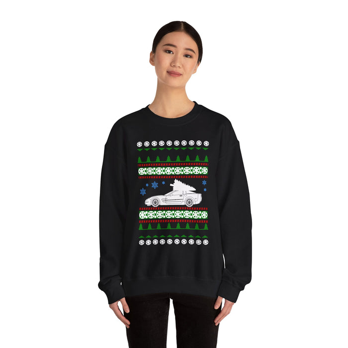 C5 Corvette ugly christmas sweater for canadian customers only---prints and ships from within Canada