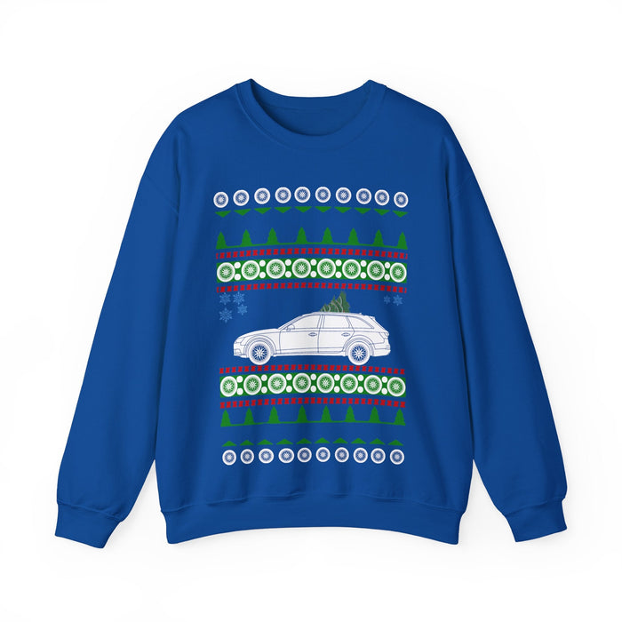 German Wagon like a 2017 A4 Allroad Ugly Christmas Sweater for UK Customers ONLY--Will print and ship from within the UK