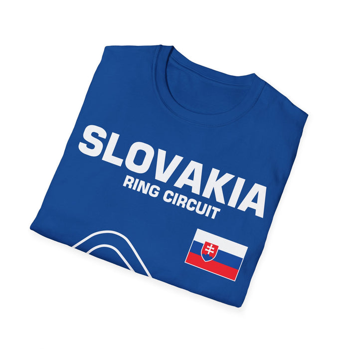 Slovakia Ring Circuit Track Outline for customers in the UK only--Prints and ships from within the UK