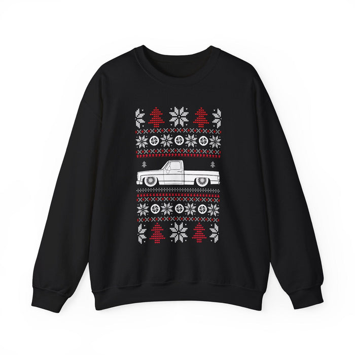 C10 Truck Ugly Christmas Sweater Sweatshirt for Canadian Customers ONLY--Prints and ships from within Canada v2
