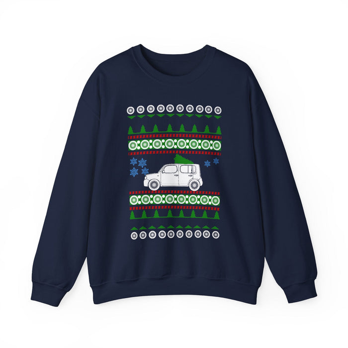 Nissan Cube Ugly Christmas Sweater for Canadian Customers ONLY--Prints and ships from within Canada