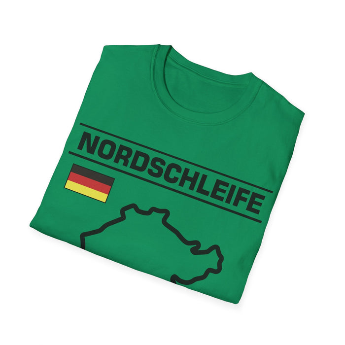 Nordschleife Die Grune Holle Track Outline T-shirt for customers residing in Australia or New Zealand ONLY---prints and ships from Australia