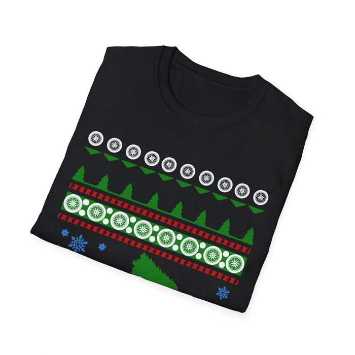 Swedish Car like a 240 Ugly Christmas "sweater" t-shirt