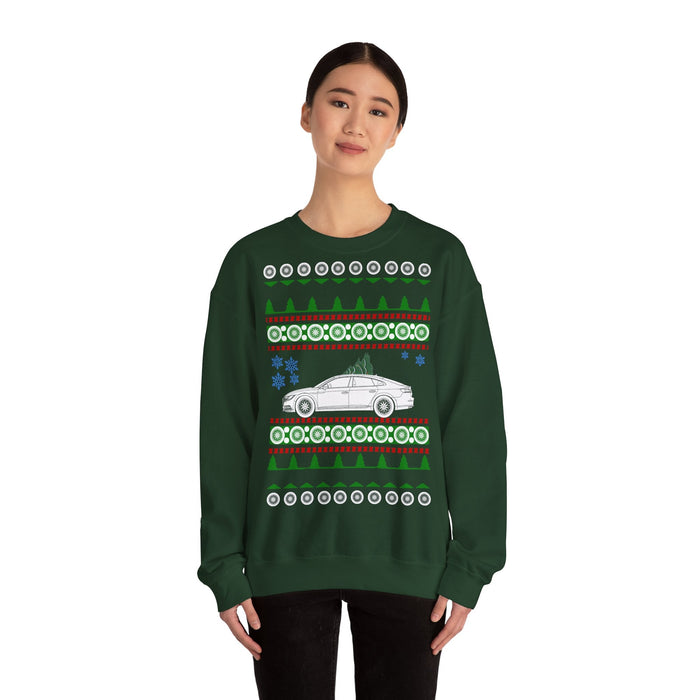 German Car like an Arteon Ugly Christmas Sweater for European Customers ONLY--Prints and ships from within Europe