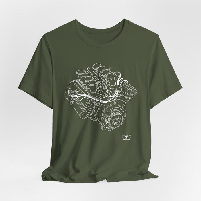 Engine Blueprint Series DFV Cosworth V8 for UK Customers ONLY--This item will print and ship from within the UK