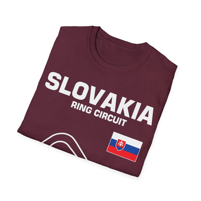 Slovakia Ring Circuit Track Outline for customers in the UK only--Prints and ships from within the UK