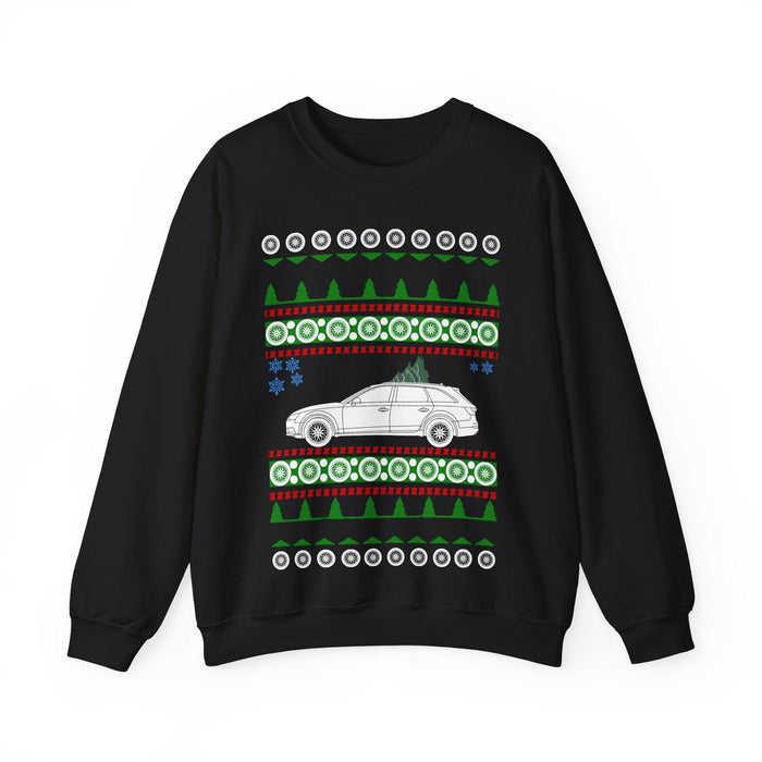 German Wagon like a 2017 A4 Allroad Ugly Christmas Sweater for UK Customers ONLY--Will print and ship from within the UK