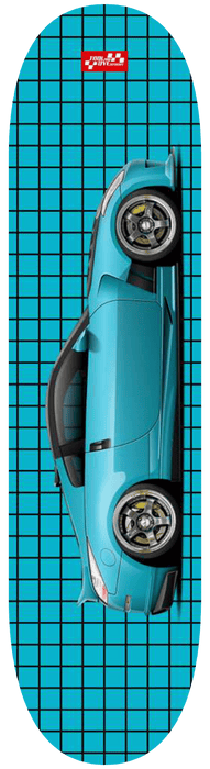 Nissan 350Z Car Art skateboard deck 7-ply hard rock maple V2
