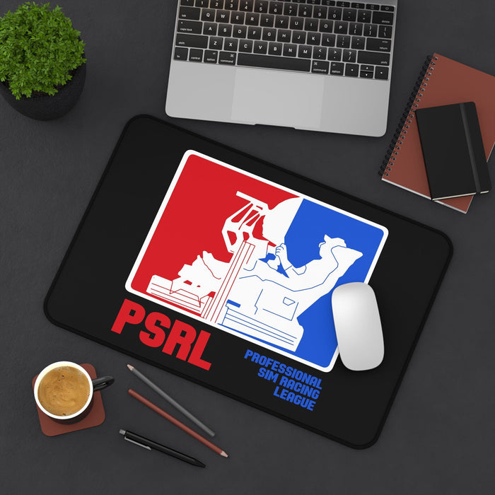 PSRL Desk Mat: Sim Racing Desk Mat for Car Racing Video Game Players